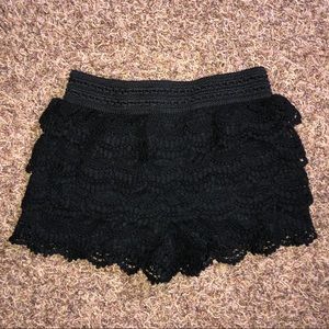 Summer Ruffle Design shorts